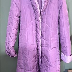 Winter Vintage J.gallery Lilac Down Puffer Jacket